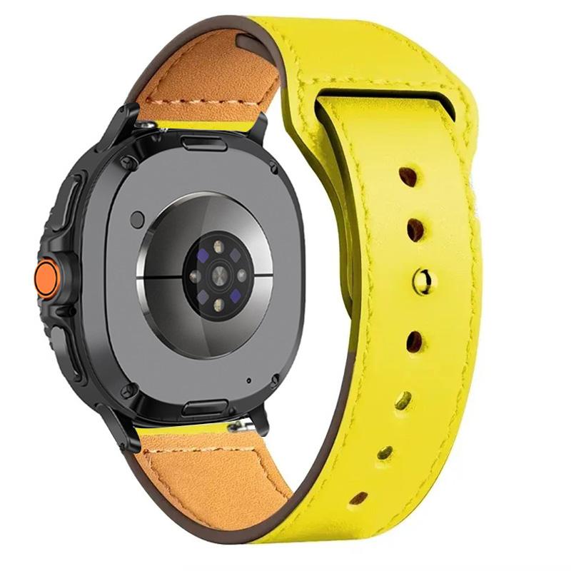 Pro Samsung Galaxy Watch 8 classic Řemínek 46mm 44mm 40mm Ultra 47mm Náhradní pásek Kožený náramek correa Galaxy Watch 8 Řemínek