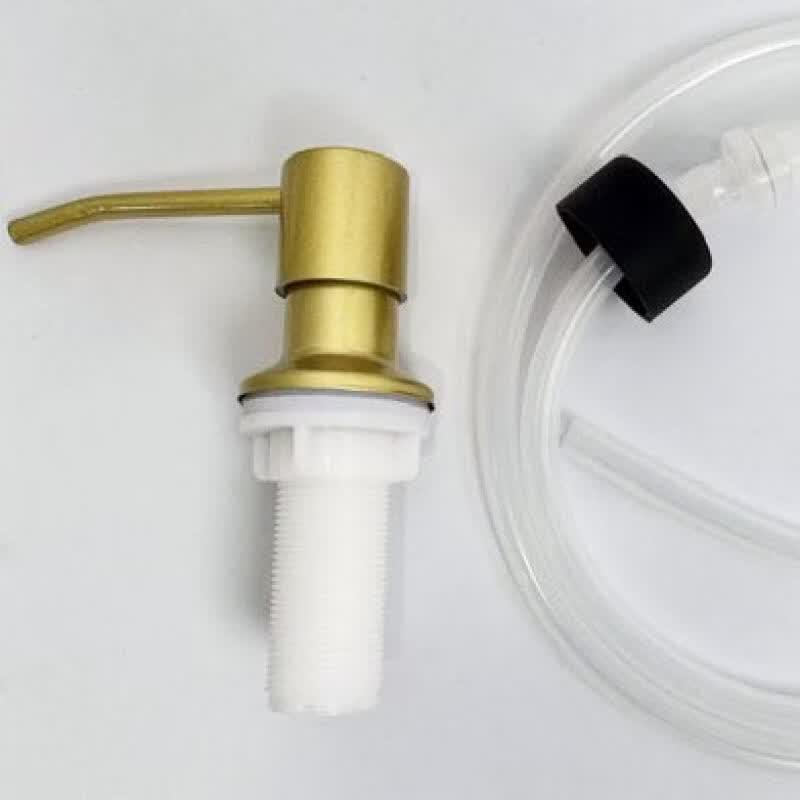 OIMG Large Capacity 304 Stainless Steel Kitchen Sink Soap Dispenser