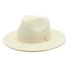 Unisex Summer Panama Sun Hat - Fashionable Straw Braid Fedora for Outdoor and Beach Wear.
