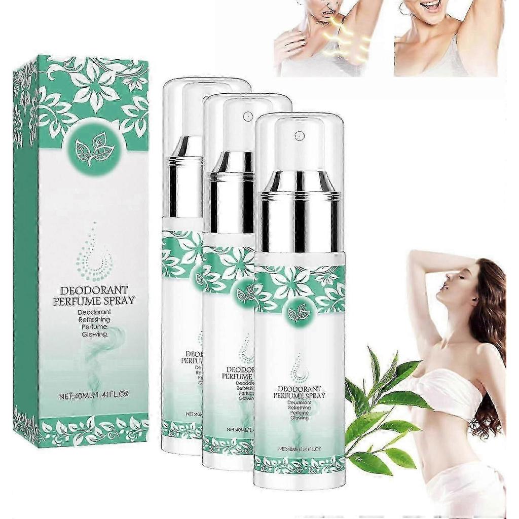 Green Tea Underarm Deodorant Spray, Natural Green Tea Antiperspirant Underarm Toner, Green Tea Whole Body Deodorant Spray