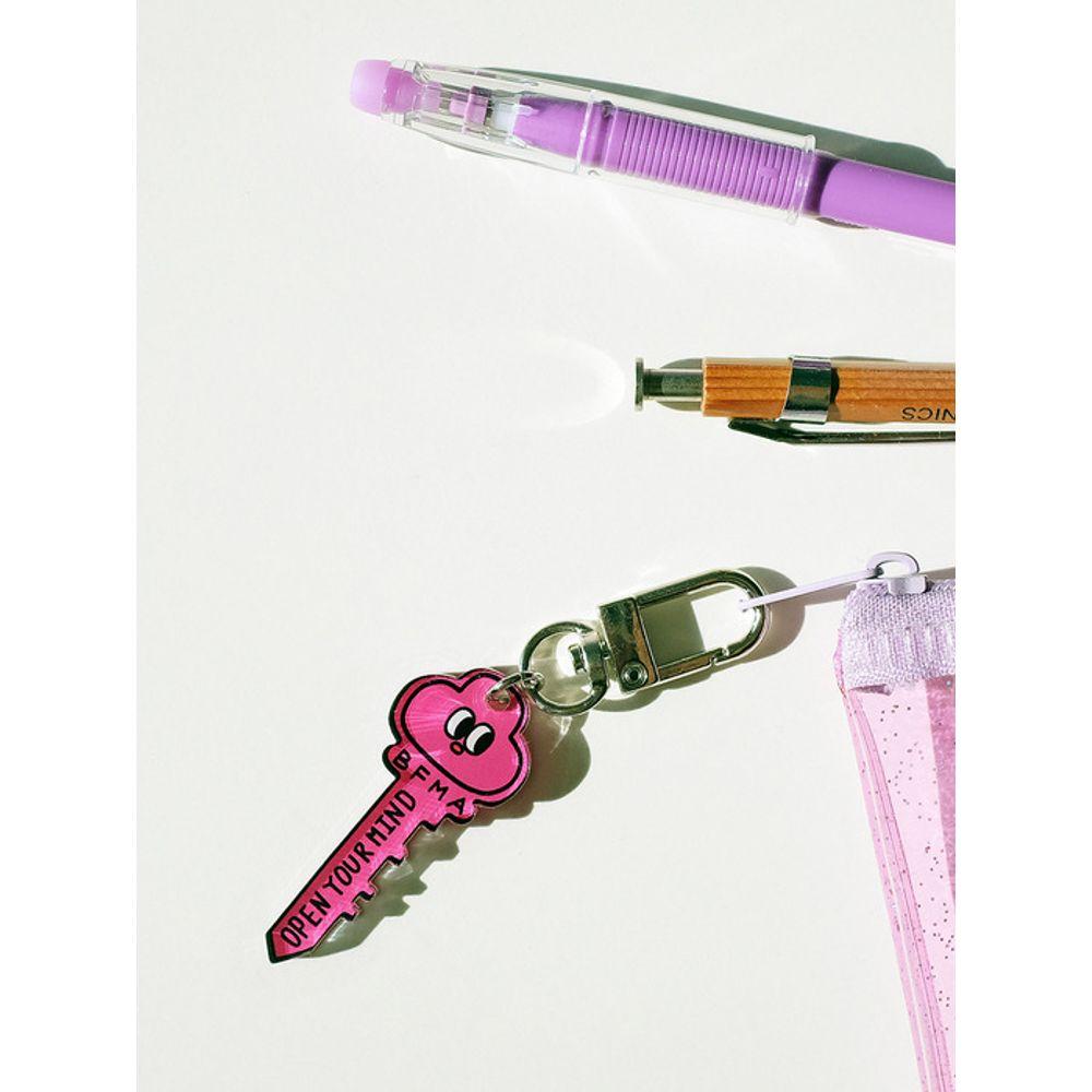 BALLON FREUNDE CHAOTISCHES ABENTEUER BFMA OPEN MinD PinK SCHLÜSSELANHÄNGER