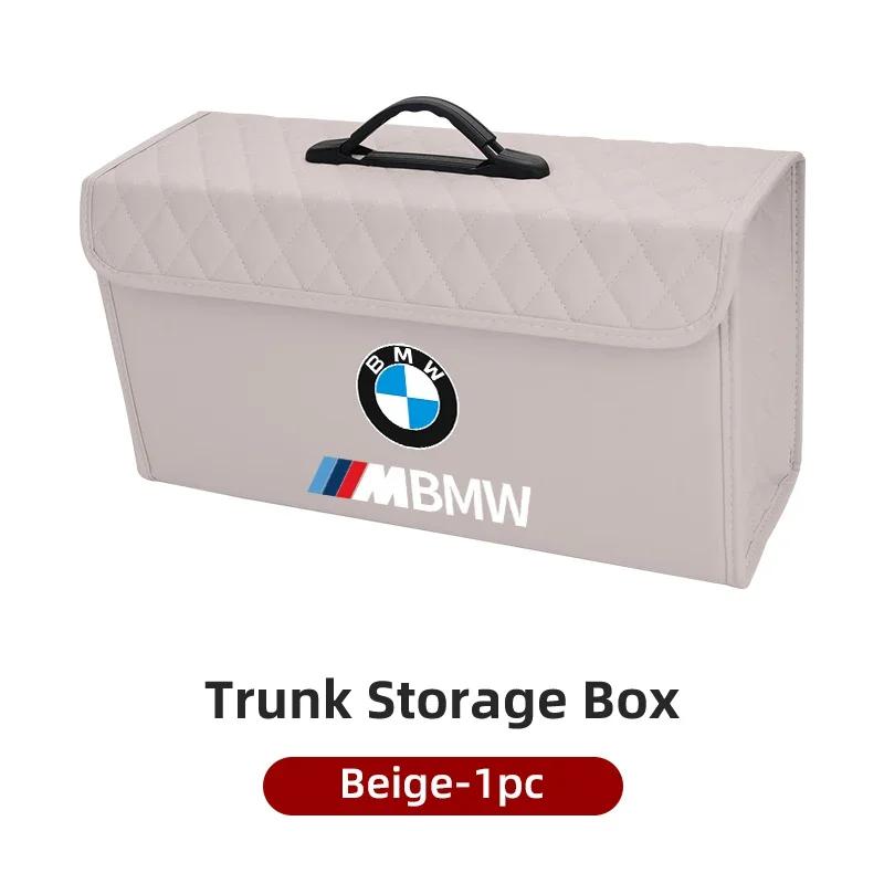 Ny Bilorganisatör Resväska Läder Bagageutrymmesorganisatör Portabel Vikbar För BMW E46 E90 E60 F10 E39 F30 E36 F20 E87 E90 E