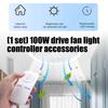 Quick Installation 100W Driver Fan Light Controller Accessories for Fast Home Appliance Installation Replacement