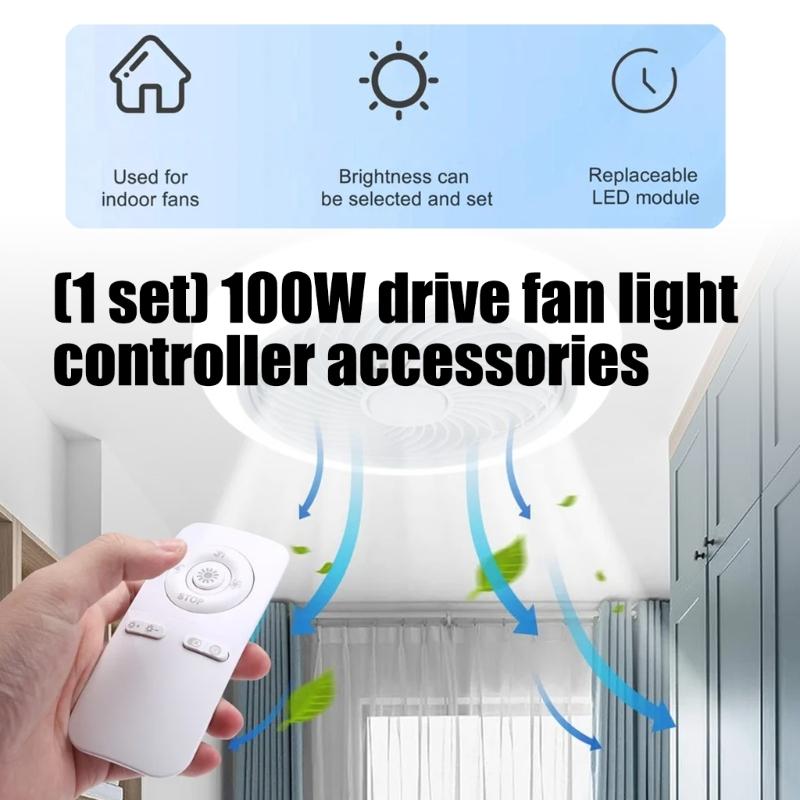Quick Installation 100W Driver Fan Light Controller Accessories for Fast Home Appliance Installation Replacement