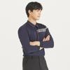 PGR Long Sleeve Collared T-Shirt Navy Gt-3310