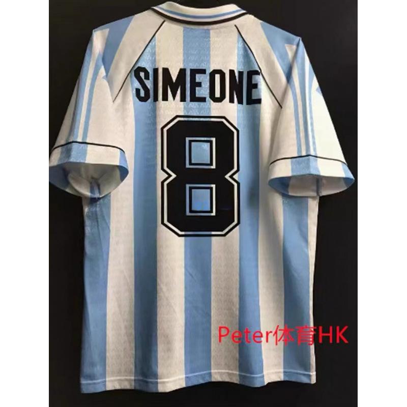 England/Argentina/Arsene N/Royal M Retro Football Jersey Classic Nostalgic Replica Thai Version Game Training
