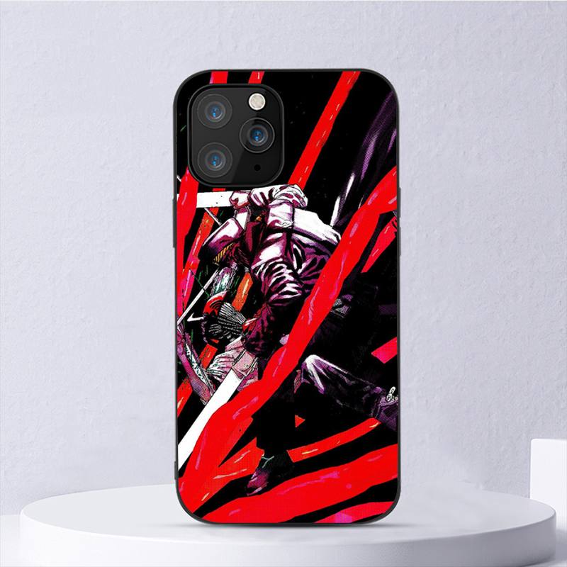 Anime Chainsaw Man Phone Case For Iphone 11 12 Mini 13 14