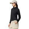 Anta Sports Casual Simple Solid Color Stand Collar Comfortable Versatile Long Sleeve T-Shirt Women Tops 162537403-3