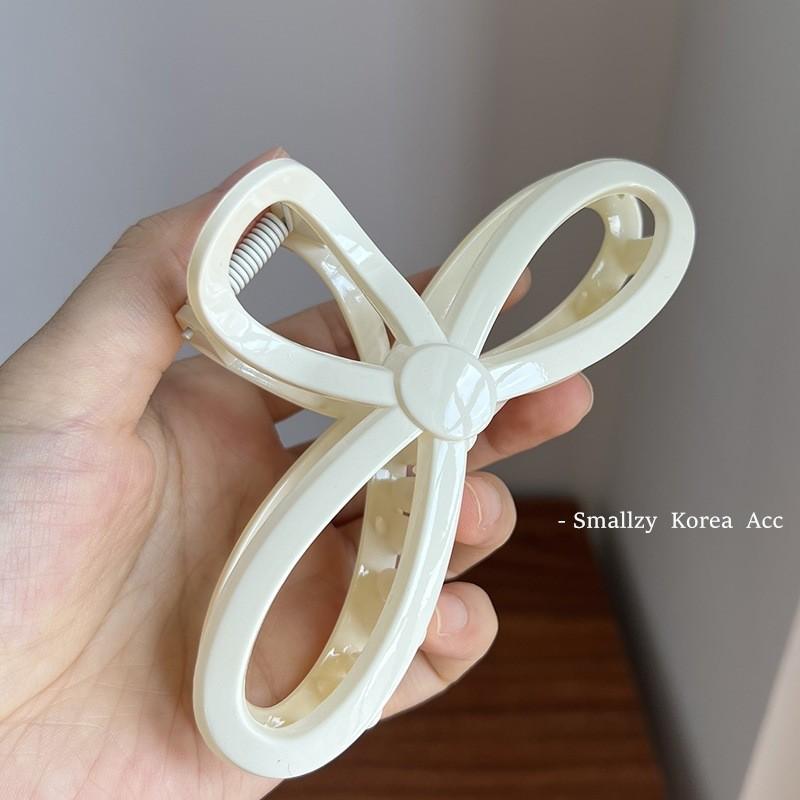 

Большие крабы-заколки для волос Женские Девичьи Бант 13СМ Большие Заколки Прозрачный Пластик Зажимы для Хвоста Шпилька Аксессуары для Волос