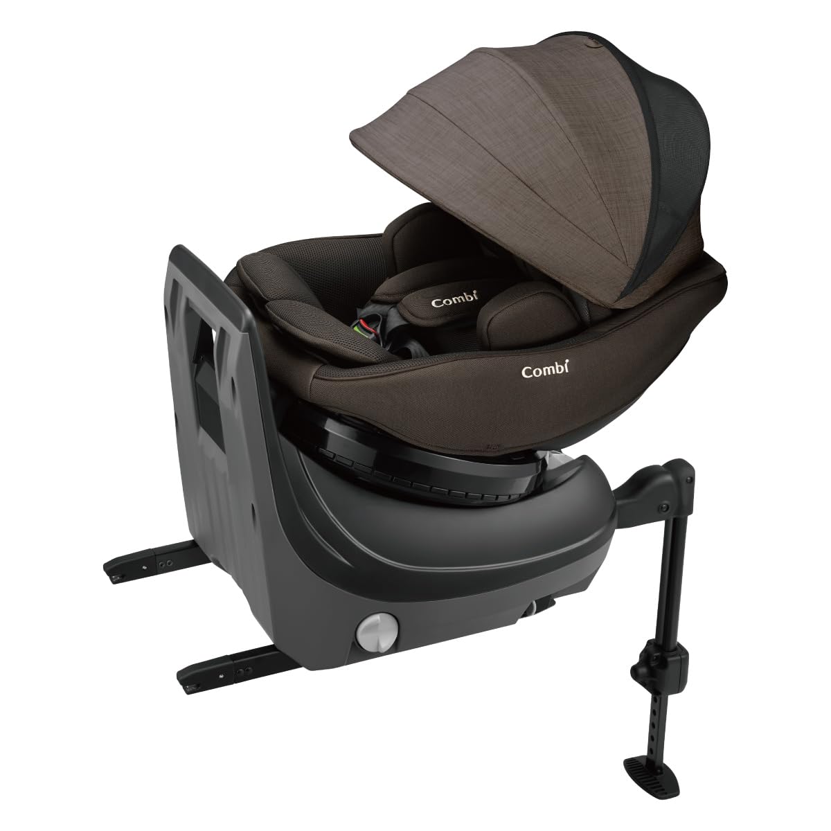 

Combi Rotating Child Seat for Kurumove Compact R129, Egg Shock JS, Brown, ISOFIX Mount, Suitable for Newborns [Released September 2012]