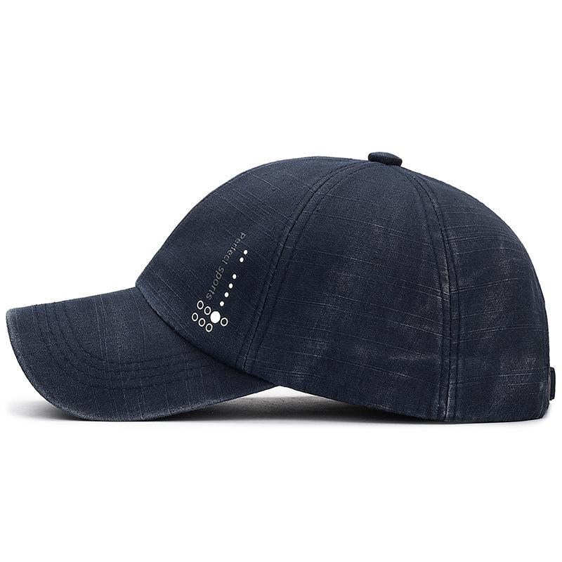 Washed and Distressed Baseball Capmen Sunshade Casual Hat