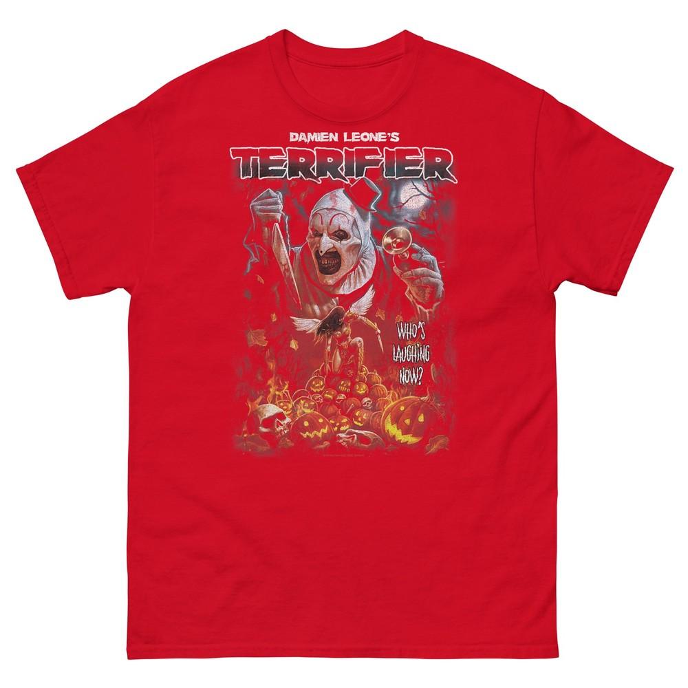 Terrifier Art The Clown Halloween Poster Horror Movie Tshirt S