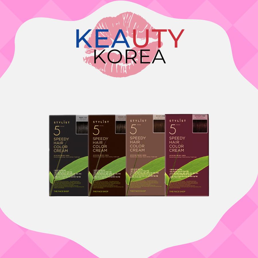 The Face Shop Stylist 5 Minutes Speedy Hair Color Cream 20g (4 kolory)