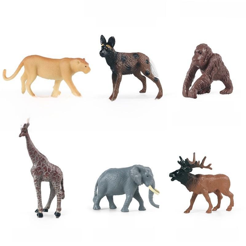 Realistic Farm And Ranch Plastic Figurine Set Detailed Farmer Models