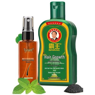 Bawang Anti-Hair Loss & Hair Growth Shampoo & Follicle Essence - 2 Sets