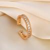 Full Diamond Open Ring Wind Ring