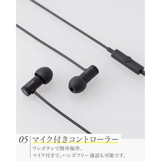 Final VR500 Gaming Canal-type Earphones Microphone Compact Gray 3.5mm Plug