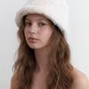 Fur Bucket Hat - White