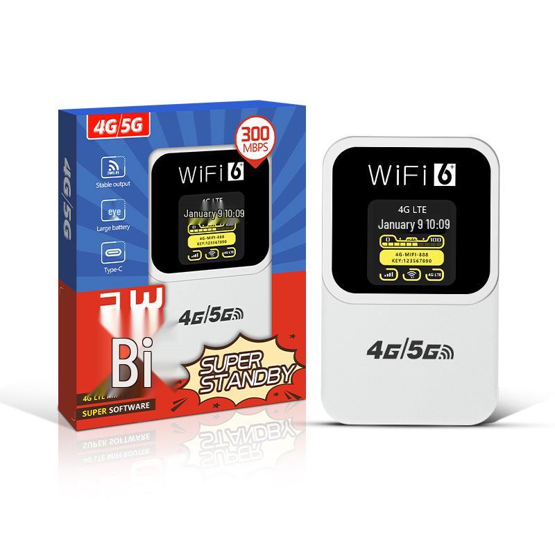Global 4G Portable WiFi Router with SIM Slot, Car Hotspot MIFI for Europe, Africa, Asia, and the Americas, Model M31