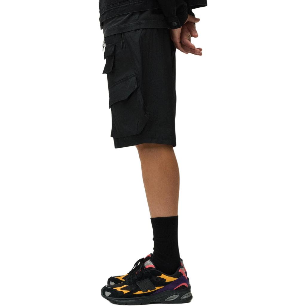 Kith Dupont Cargo Pocket Short Black Men Bottoms KHM060232-001