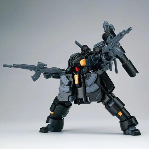 HiPlay Chief Continent 1/144 Zarov M1 [Ministry of Interior Coloring] Metallic Black Pre-Colored Plastic Model Kit