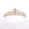 Bride's Crown Headwear Catwalk Decorations Luxurious Coming of Age Ceremony Hair Accessories Birthday Crowns  Wedding Photo Accessories
