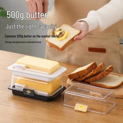 Krajalnica do masła i pojemnik do przechowywania: Utrzymywacz Świeżości i Rozwiązanie do Porcjowania