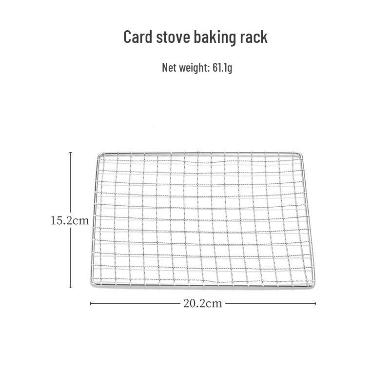 Portable Foldable Mini Camping Grill for Travel & Outdoor Picnics