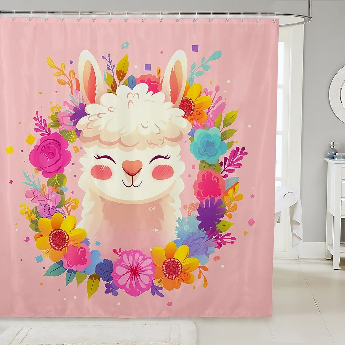 

Koi Fish Shower Curtainjapanese Style Bath Curtain For Boys Girls Teens Orange Black Bathroom Shower Curtain Set Waterproof W60H190(CM)-1 Pcs