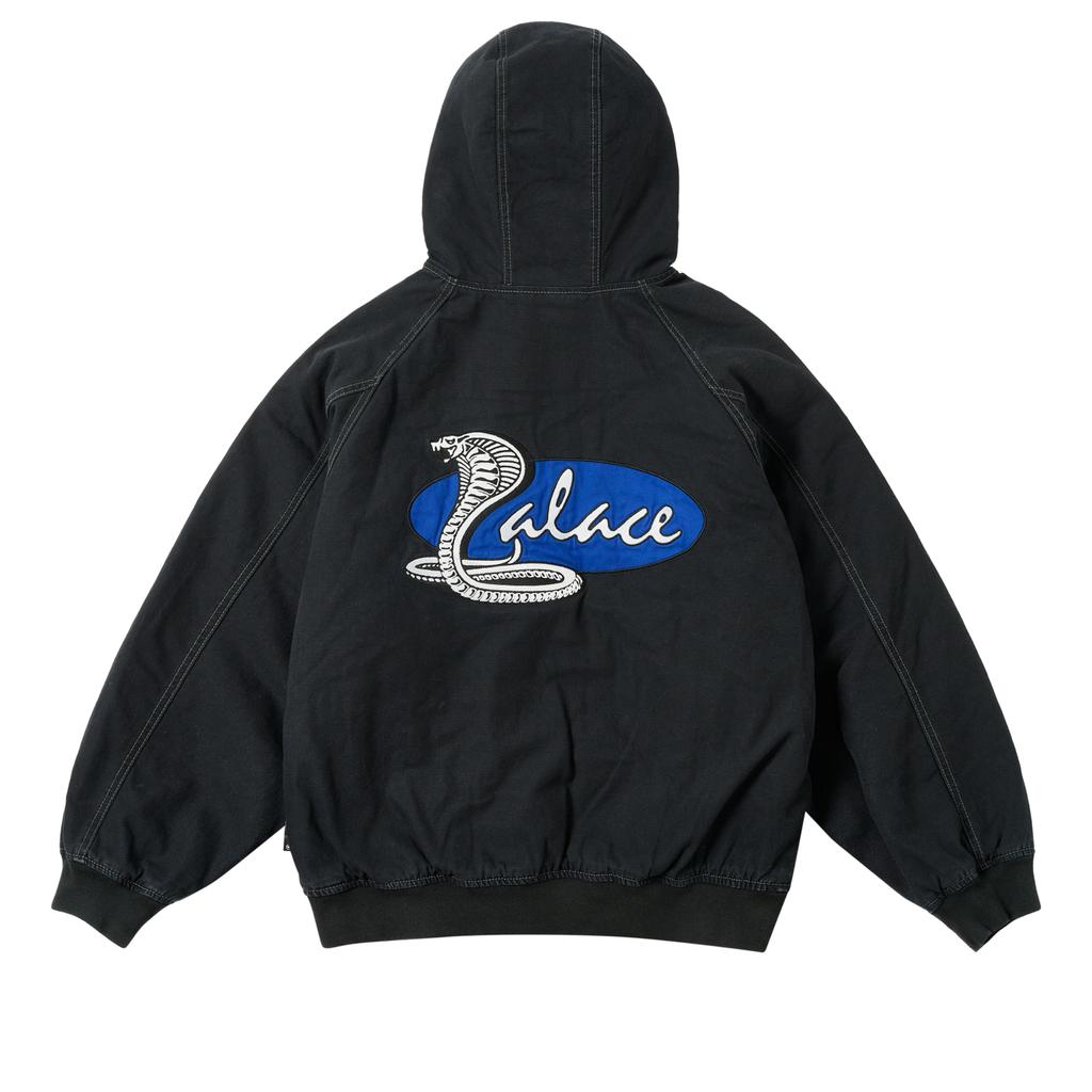 Palace Canvas Cobra Jacket Black Unisex Outerwear P28JK013