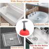 Küchen-Saugnapf Haushaltsrohr Mini-Abflusswerkzeuge Heim-Badezimmer Küchenrohrreiniger Spülbecken-Stöpsel Gadgets Zubehör