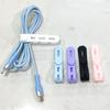 Adjustable Silicone Cable Ties Cord Organizer Cable Straps Reusable Cord Ties Travel Cable Organizer Cute Elastic Tie Wire Ties