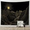 Beautiful tapestry room decoration abstract mountain view home wall hanging background cloth