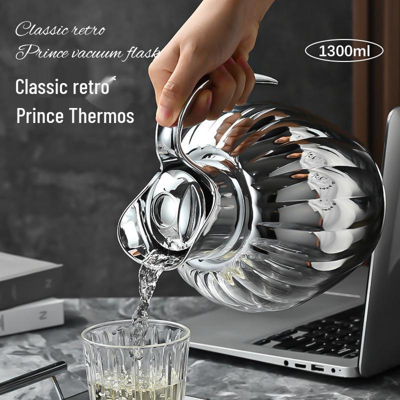 European Luxury Creative Thermos: 316L Stainless Steel Coffee Pot & Kettle.