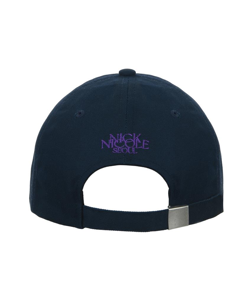 Nigaennikol Vintage Butterfly Blink Ball Cap_Navy Purple