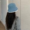 Y2K Lace Fisherman Hat Big Brimmed Panama Hat Sweet Denim Bucket Hat  Outdoor