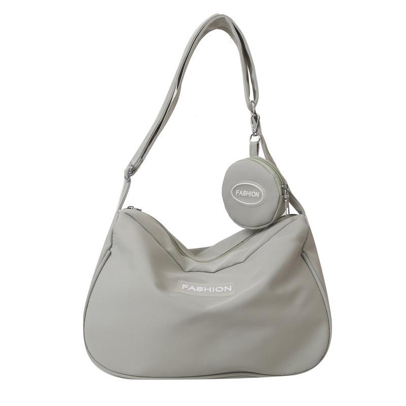 Style Large Canvas Tote Bag For Women With Waterresistant Nylon Material And Inner Pocket For Daily Use