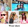 Lovatfirs 8 Pack Heart Sunglasses for Party Travel Women Men A total of 16 colors are available