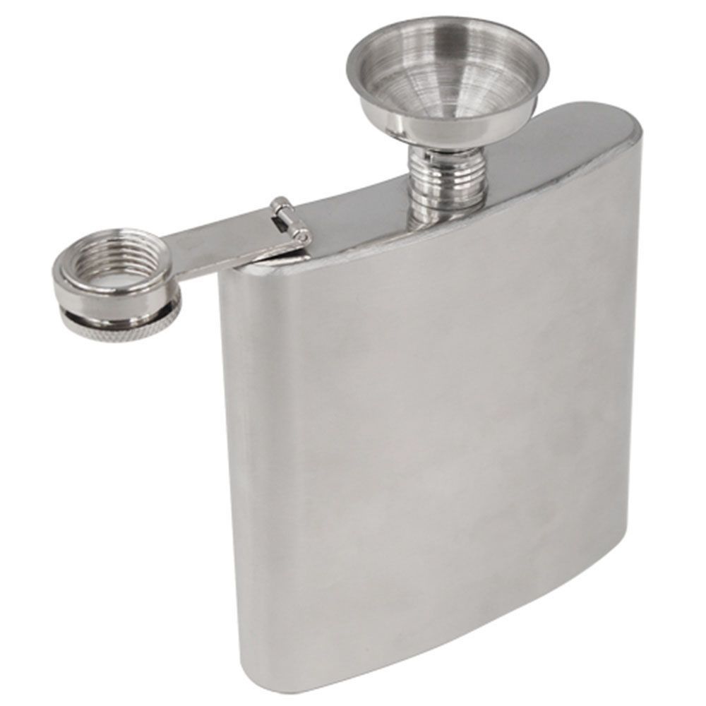 Lab Supplies for Essential Oil Bottles Flasks Hopper Funnel Stainless Steel Hip Flask Funnel