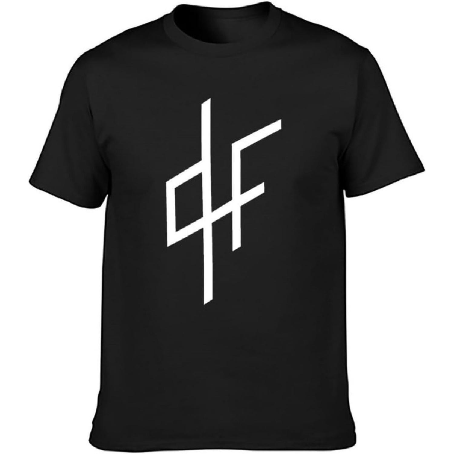 

UUS HOMME Men s Fashion T Shirts Qlf PNL Trap Rap Music Crew-Neck t-Shirt Black XXXXXL чорний