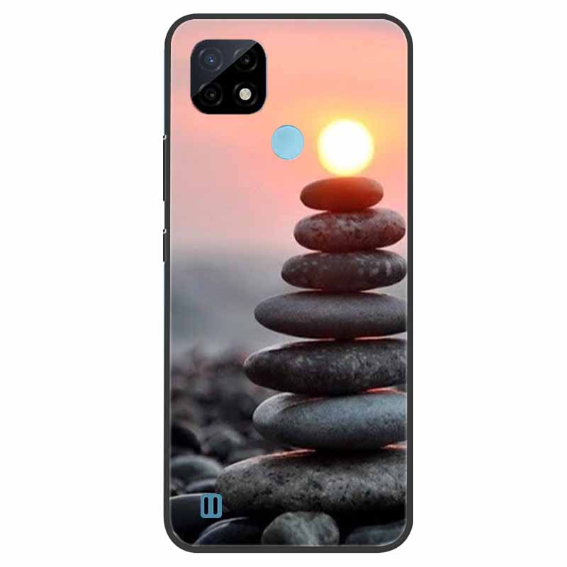 Pro Realme C21 Pouzdro Nárazuvzdorné Měkký silikon TPU Zadní kryt Pro Realme C31 C21Y C25S C25 Pouzdra na telefony Realme C21 C31 Roztomilý kreslený