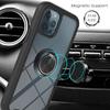 Shockproof Case For Xiaomi Redmi Note 10 Pro 10s 11 9T Mi 10T POCO M3 X3 NFC Ring Holder 3 in 1 Transparent Protect Bumper Cover