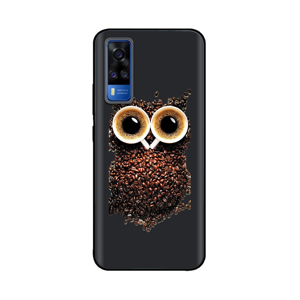 Für vivo Y31 2021 Hülle Weiche Schwarze Silikon Rückabdeckung Fundas Für Vivo Y51a Y51 2020 Dezember V2030 Y 51 VivoY31 V2036 Handyhülle