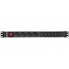 Salicru Salicru Power Strip for Rack 19 Inches Sps Pdu 4 Schuko Sockets 6 Iec Sockets Switch