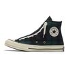 Converse 1970s Chuck Taylor All Star Zip Plaid High Top Canvas Shoes Unisex Sneakers Green Black 169258C