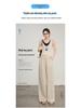 Women's 2026 Fresh Tencel-Linen Wide-Leg Pants: Chic, Versatile, Breathable, Elastic Waist, Slimming, Casual.
