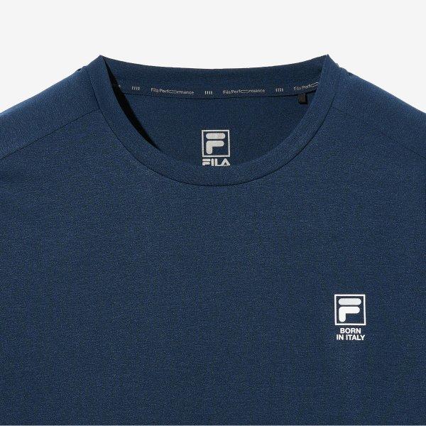 Fila Unisex Sorona WhiTe LeTTering Graphic T shirT