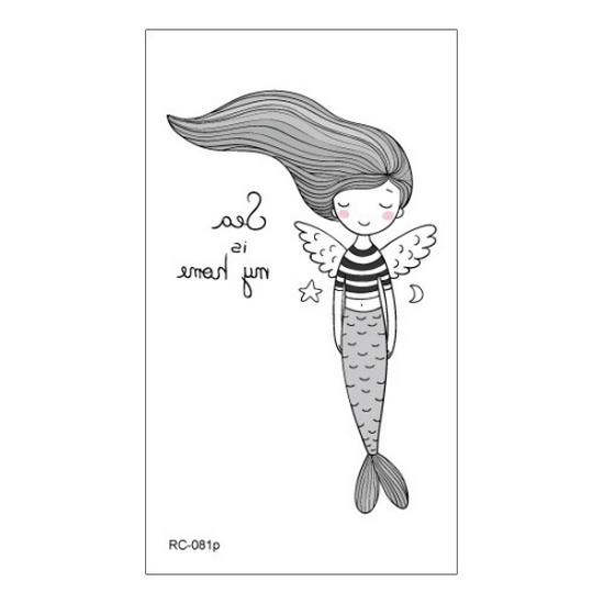 Waterproof Color Tattoo Stickers for All Ages