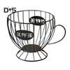 Coffee Pods Holder Counter Organizer with Handle Spacious Capacity Quick Access Multi-Purpose Capsule Basket Coffee Bar Accessories