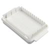 Butter Box Cheese Storage Box 16.5*9.5*5cm PP With Transparent Lid Butter Cut Cheese Refrigerator High Quality